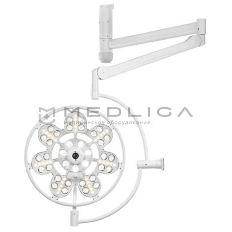 ЭМАЛЕД 500/500, Конструкция светильника: Потолочный двухкупольный, 3